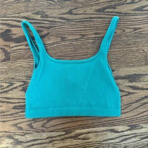 Cotton on green cropped tank top